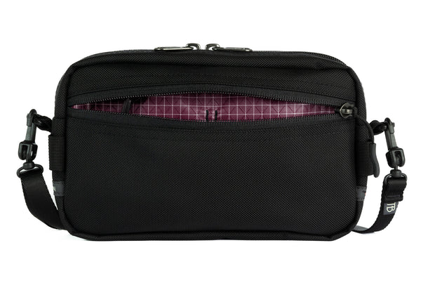 A Side Effect in Black Ballistic with Acai (purple with white grid) 200 Halcyon interior.